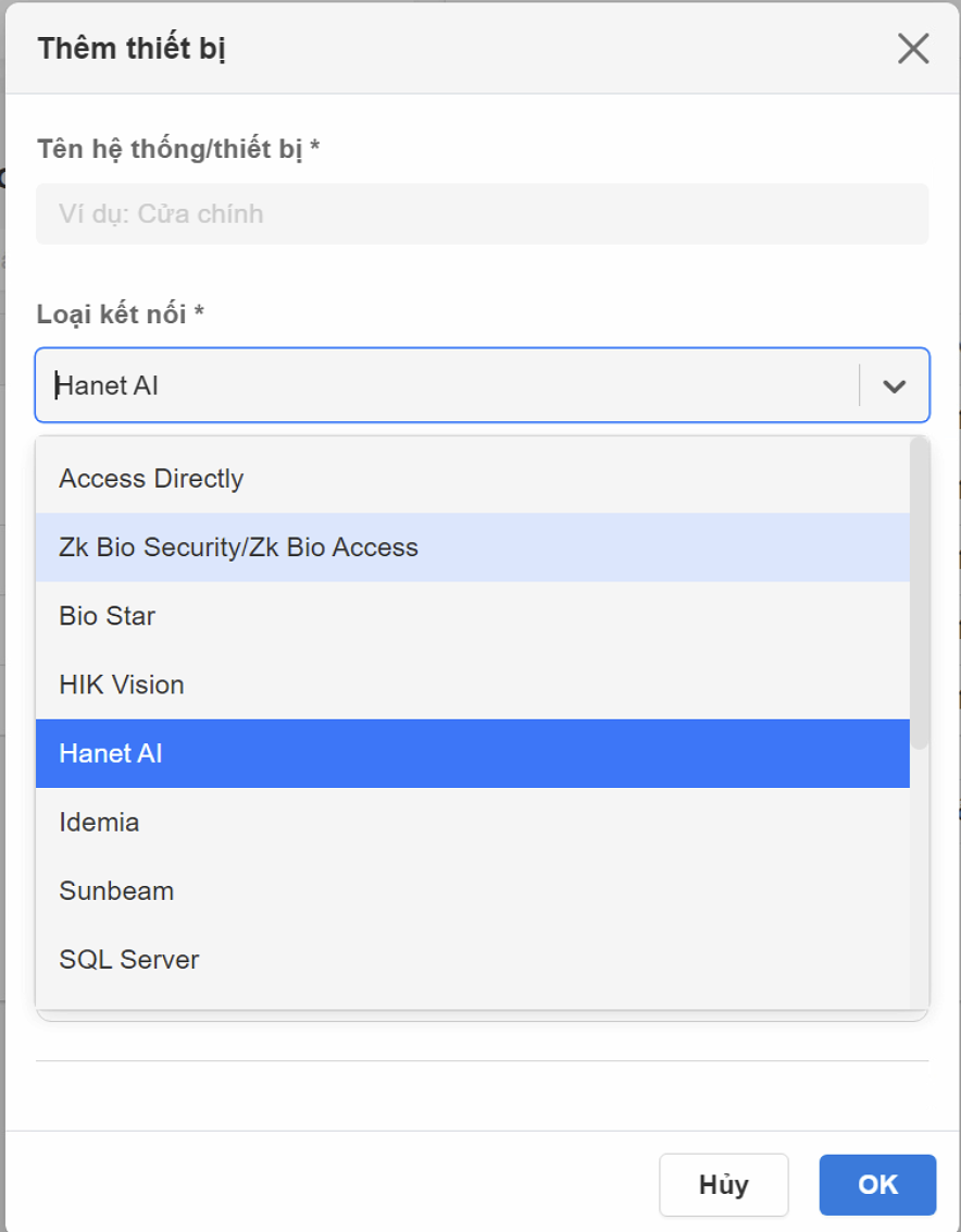 Hanet AI Select Version