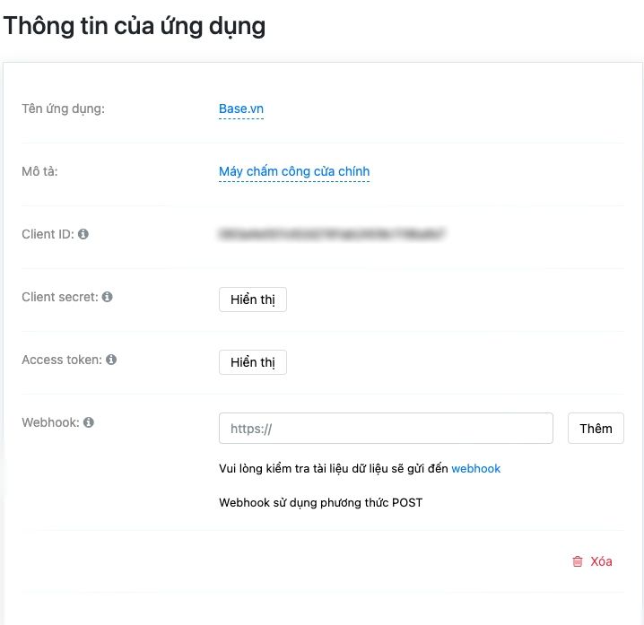 Hanet AI Show Access Token